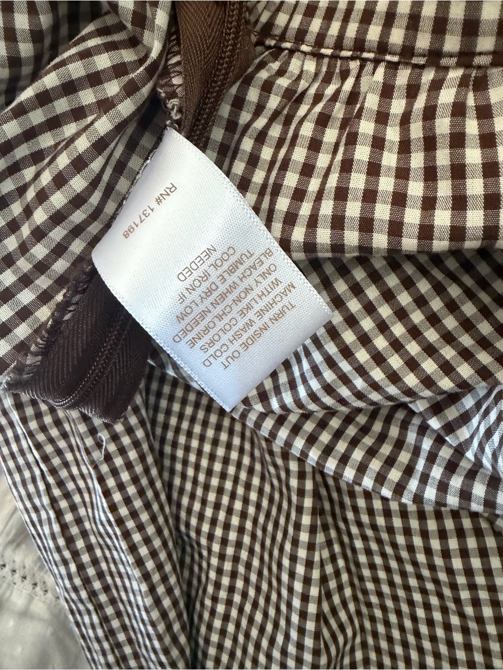 CAROLINE CONSTAS Gingham Maxi | Skirt ONLY | Size Large - Picture 6 of 8